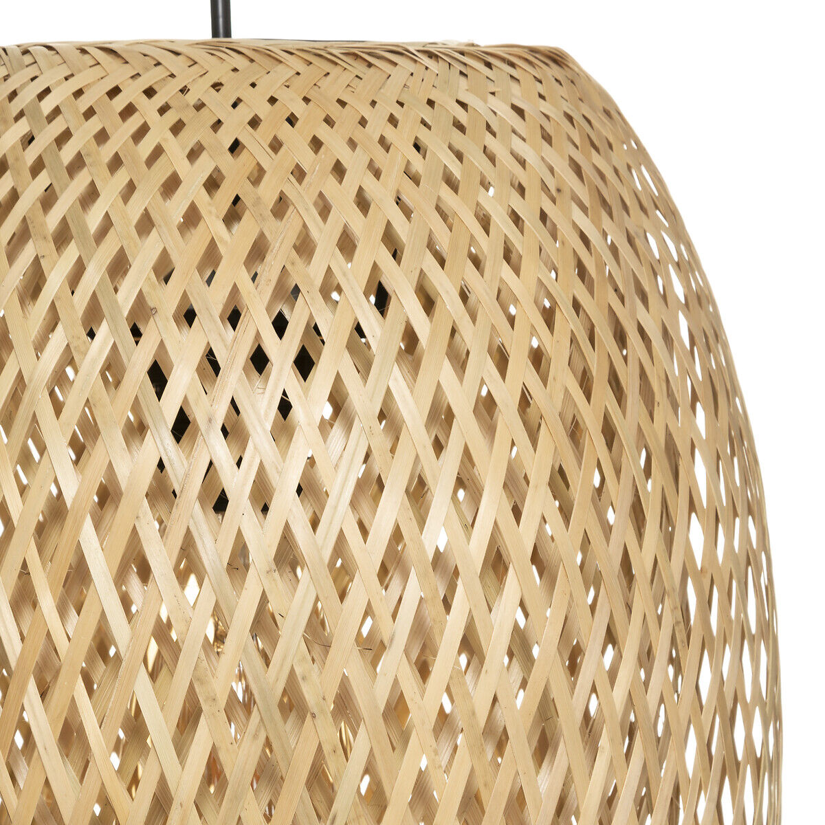 Candeeiro de teto em bambu 46cm, , large