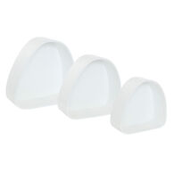 Set de 3 estantes SIEN mdf blanco
