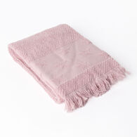 Toalla de mano rosa con estrellas 50x90cm