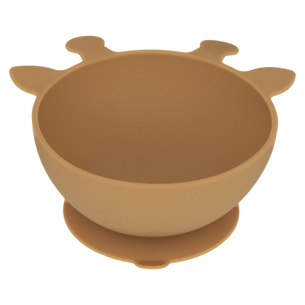 Conjunto de 4 peças de refeição ocre girafa em silicone, , large