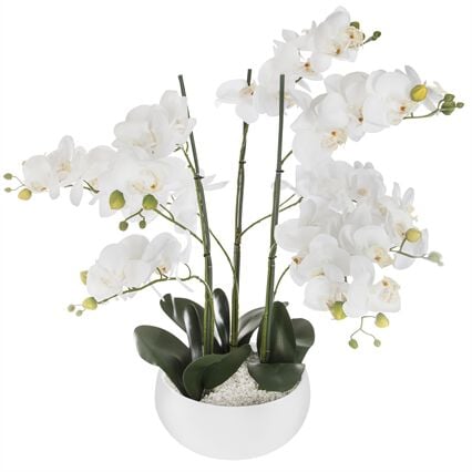 Vaso com planta artificial SANAE 61,5cm, , large