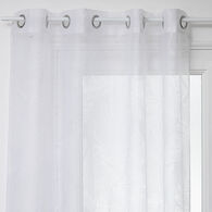 Cortina Folhas Branca 140x240cm