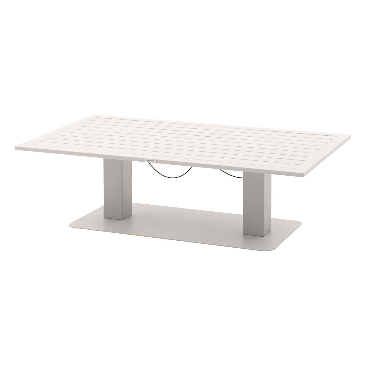 Mesa de centro elevable SALIMIA blanca, , large
