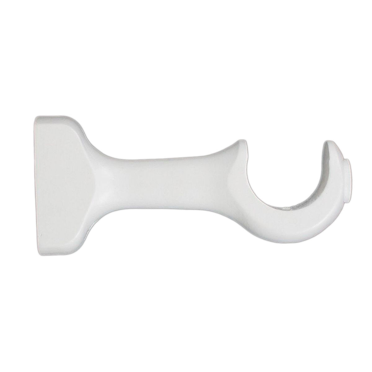 Set of 2 open single brackets grey, , large