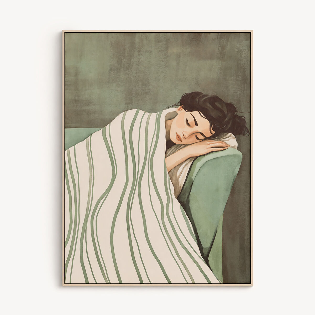 Quadro decorativo mulher MONA 58x78cm, , large