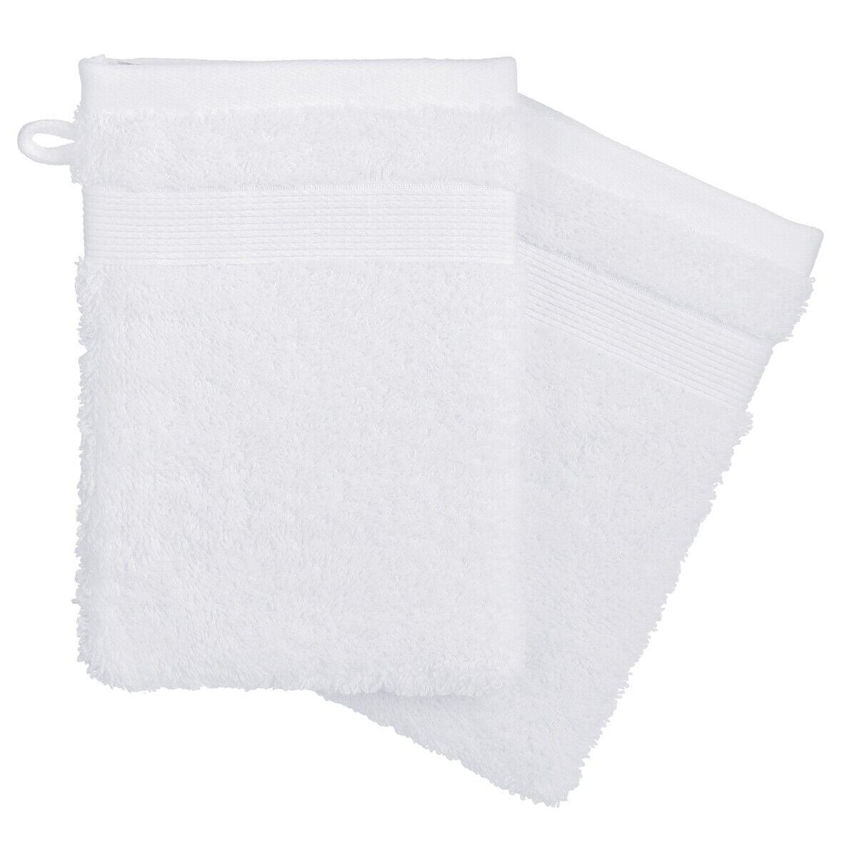 Set of 2 bath mitts PRAIA taupe, , large