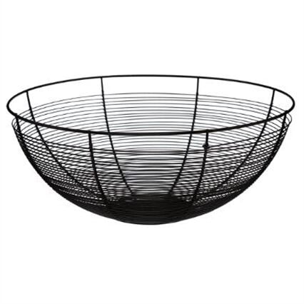 Fruteira Contempo Preto 32cm, , large