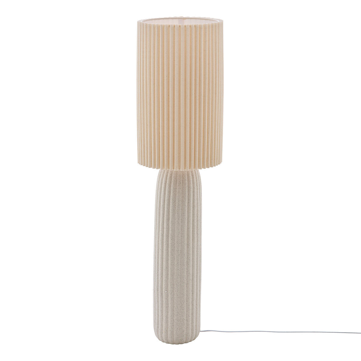 Candeeiro de pé KENAN bege 122,5cm, , large
