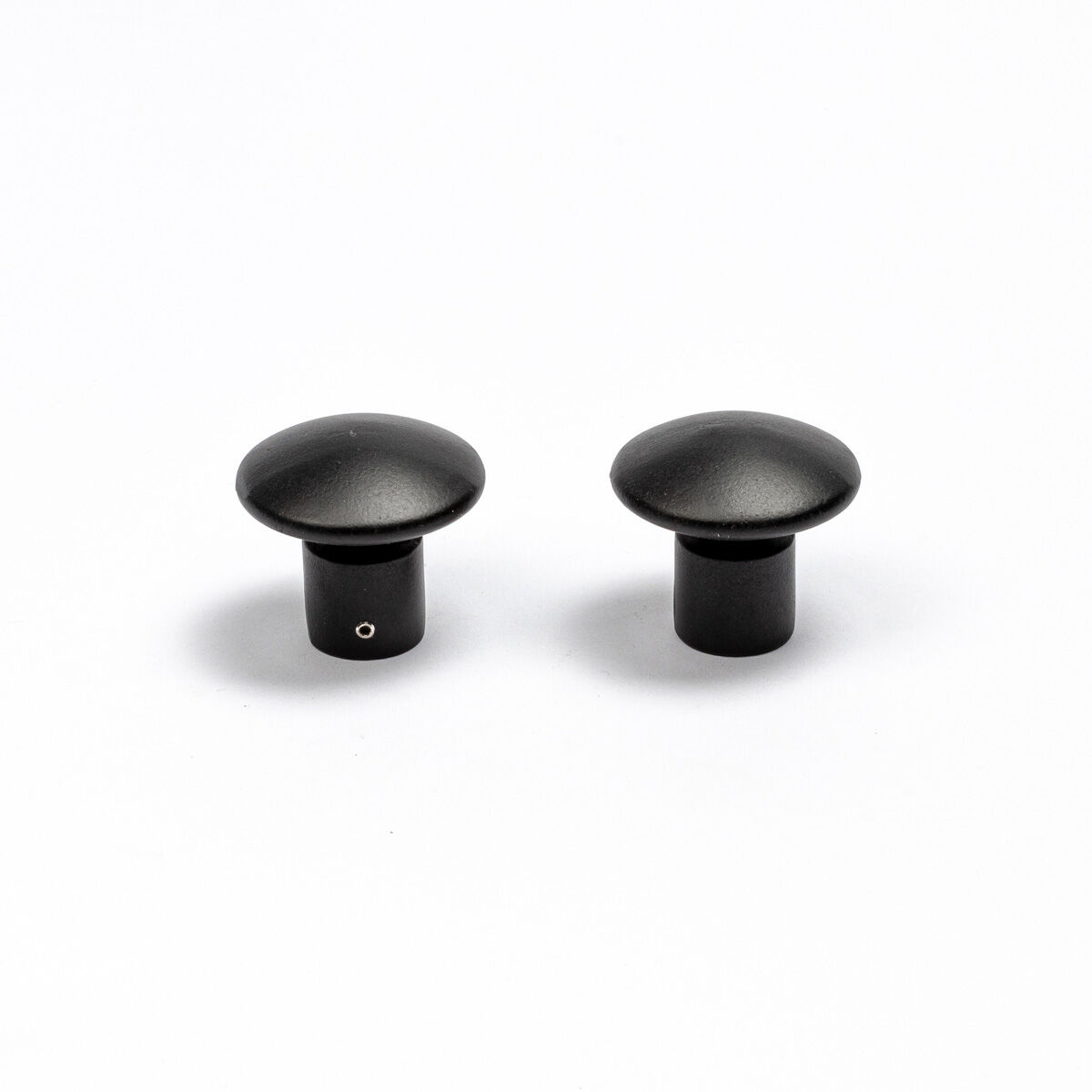 Set of 2 finials CHAMPIGNON black, , large