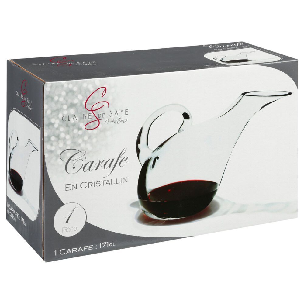 Decanter em vidro 1,7l, , large