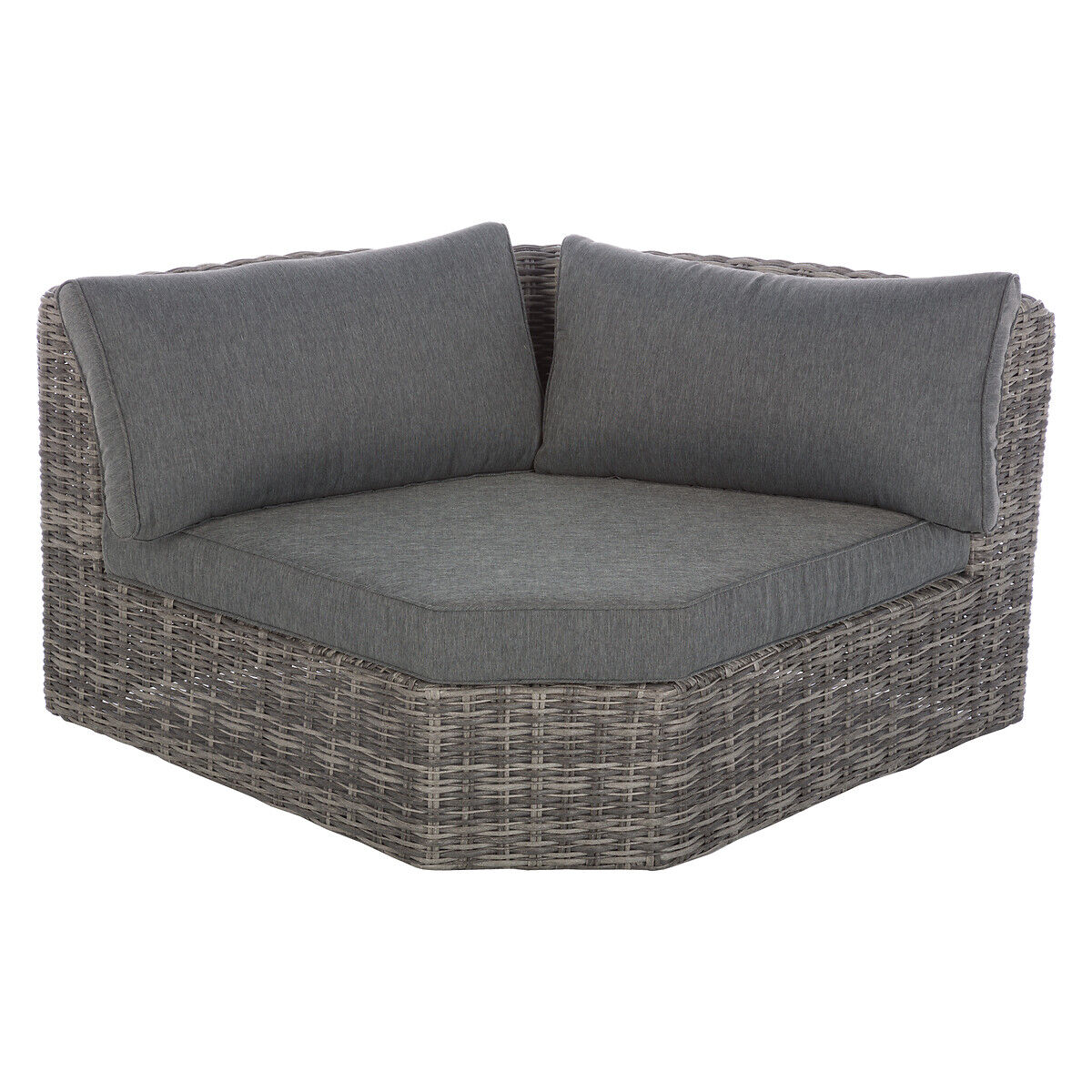 Conjunto de jardim MOORÉA TERRE d'ombre em rattan sintético, , large