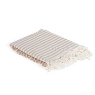 Mantel de mesa SLUB STRIPES beige 140x240cm