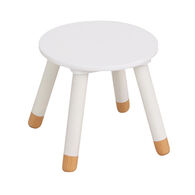 Taburete Douceur Blanco Mdf 24x26.5x24Cm