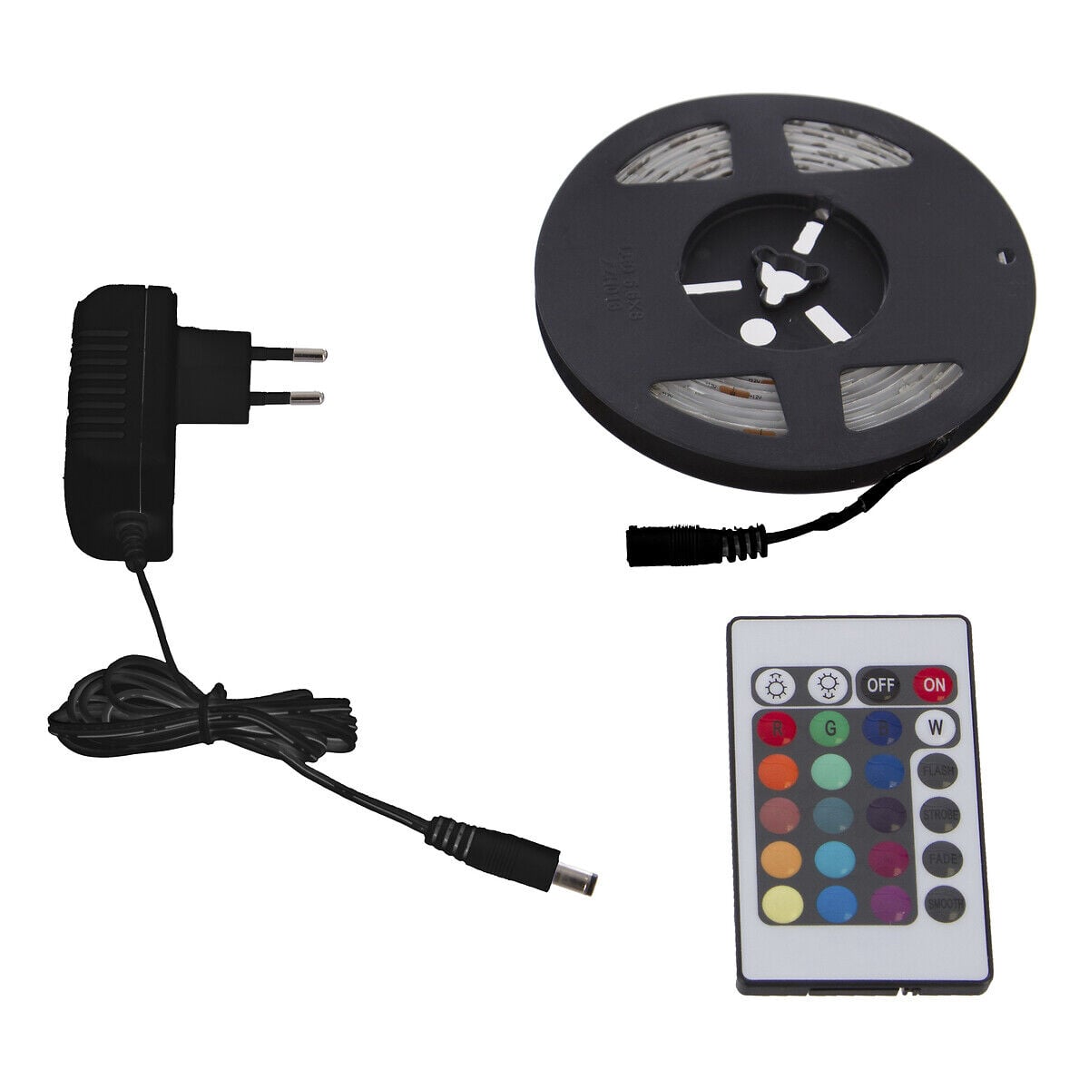 Fita led 3m com telecomando, , large