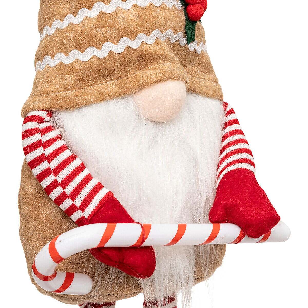 Figura gnomo de bolacha de gengibre extensível 80cm, , large