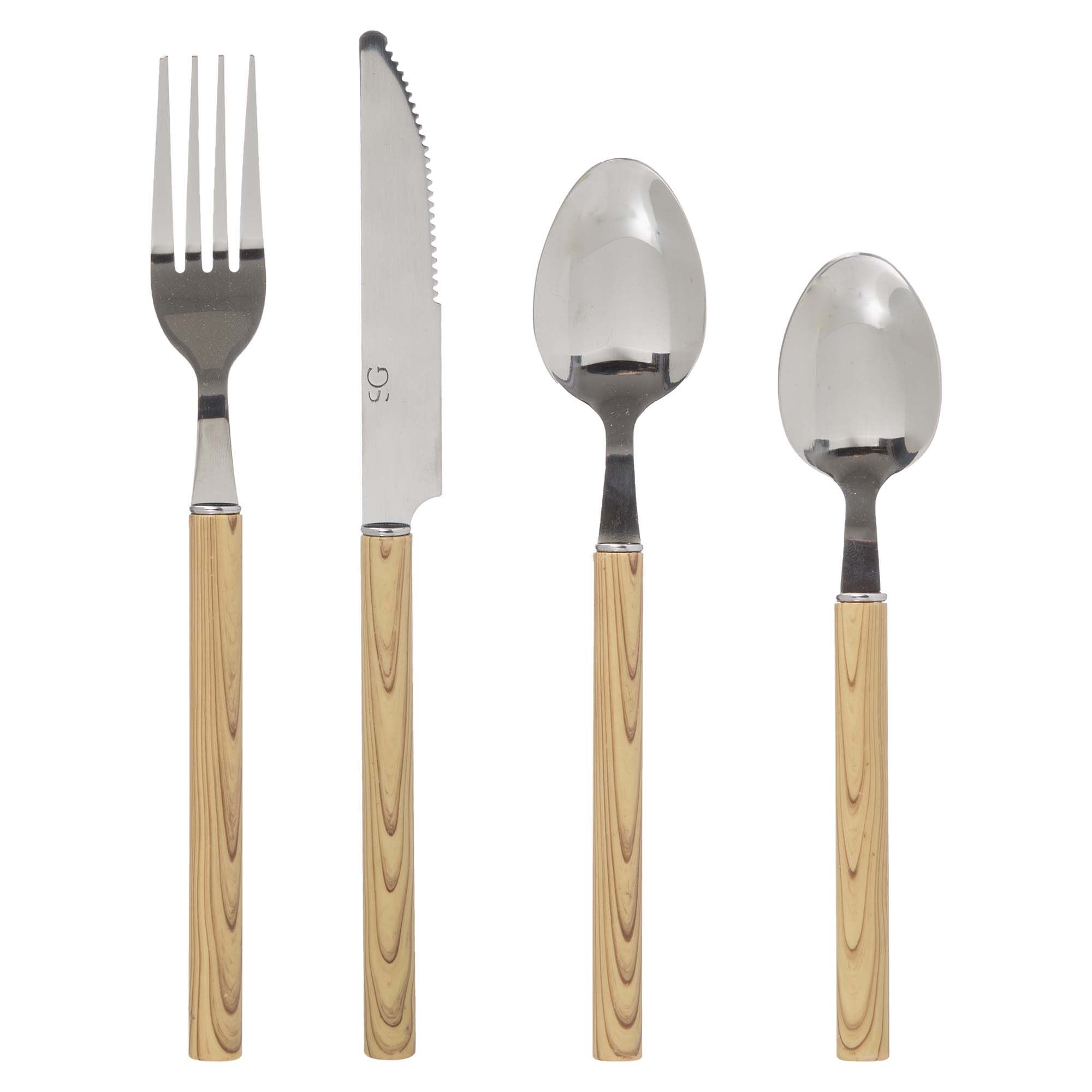 Faqueiro de 24 peças INDONESIE, , large