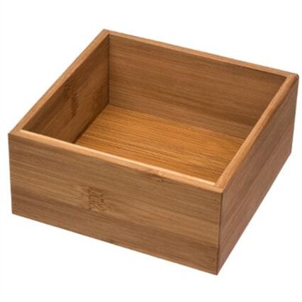 Organiser box in bamboo, , large