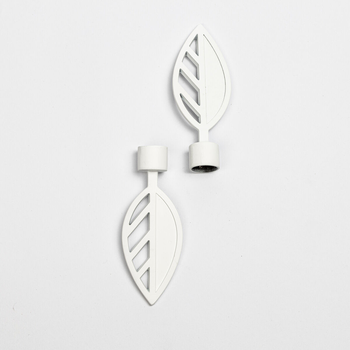 Set of 2 finials TORONTO matt black, , large