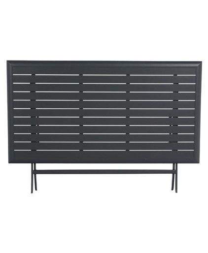 Folding table AZUA for 6 people in aluminium, , large