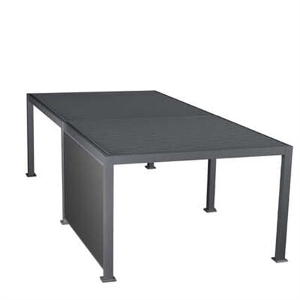 Estore para pérgola ÉVORA cinza graphite 3,6x6m, , large