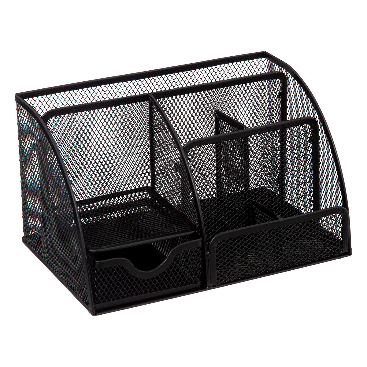 Organizador HAVI preto em metal para escritório, , large