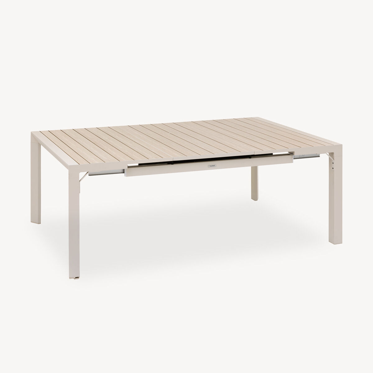Automatic extendable table ÉVASION linen/laurel green, , large