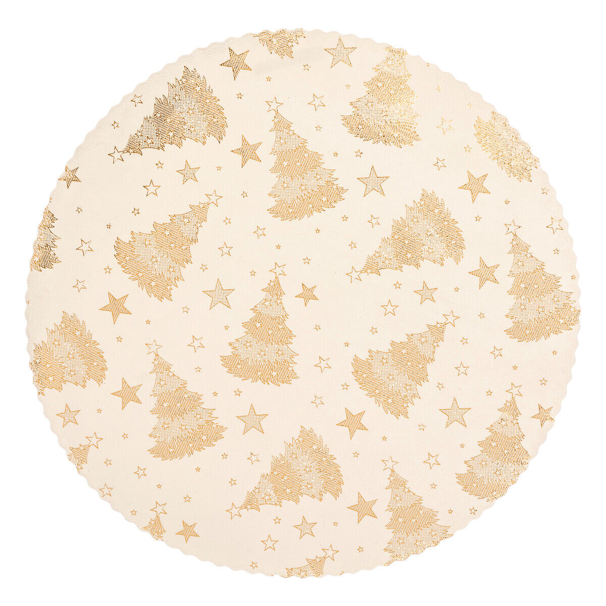 Individual de mesa branco em veludo 38cm, , large