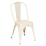 Silla NIKO beige de metal