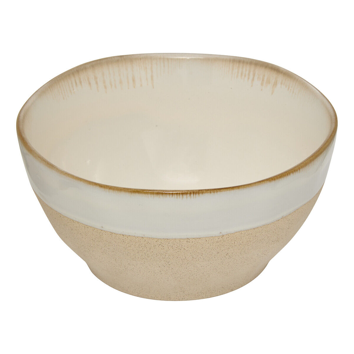 Bowl KATE white in porcelain, , large