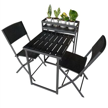 Conjunto de varanda 2 Lugares com Floreira, , large