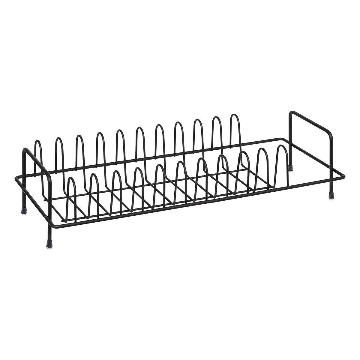 Escorredor de 1 nível BLACK EDITION preto em metal, , large