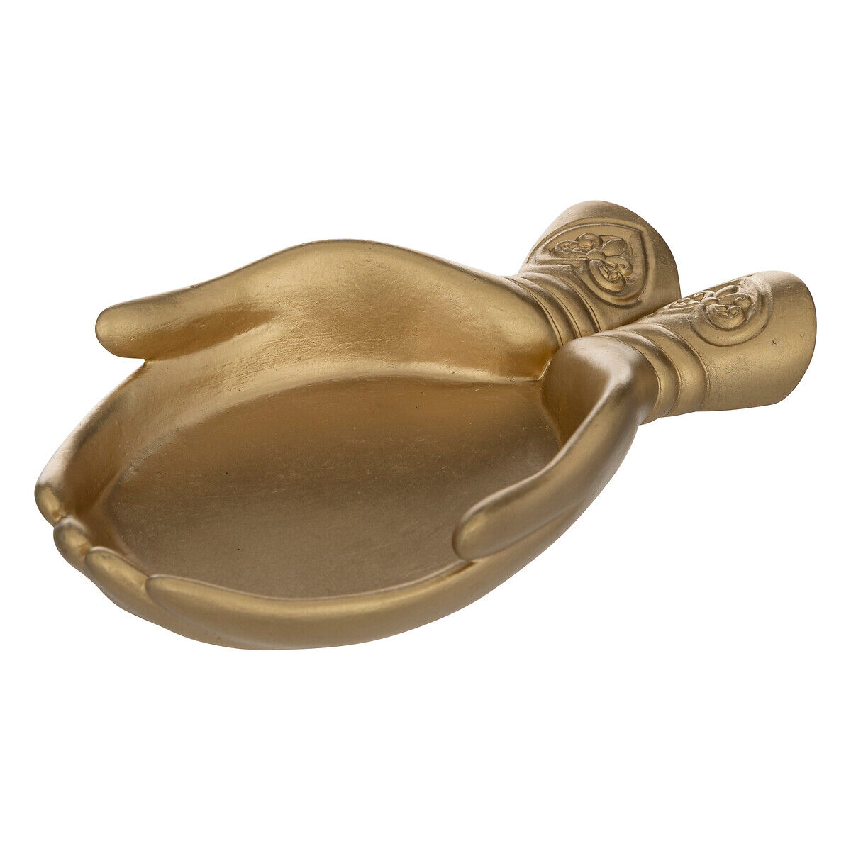 Despeja bolsos JIL dourado em forma de mãos, , large