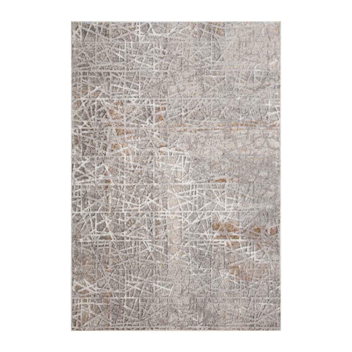 Tapete Salam Abstract Cinza 133x190cm, , large