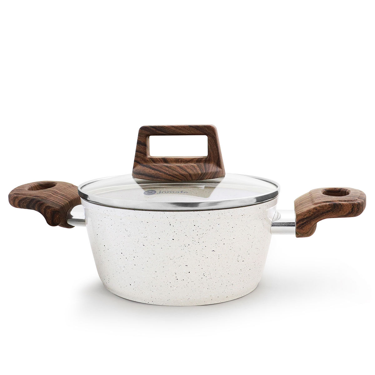 Saucepan STONEBRIGHT with glass lid, , large