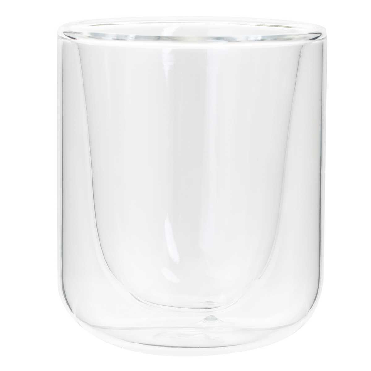 Copo duplo de café em vidro 8cl, , large
