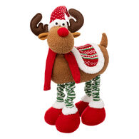 Figura reno rodolfo extensible 34x20x103cm