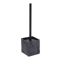 Escobillero wc cuadrado negro