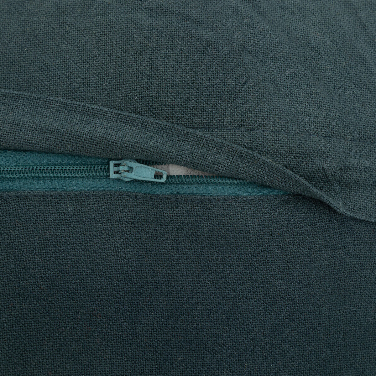Cushion MICAH JACQUARD blue and ecru, , large
