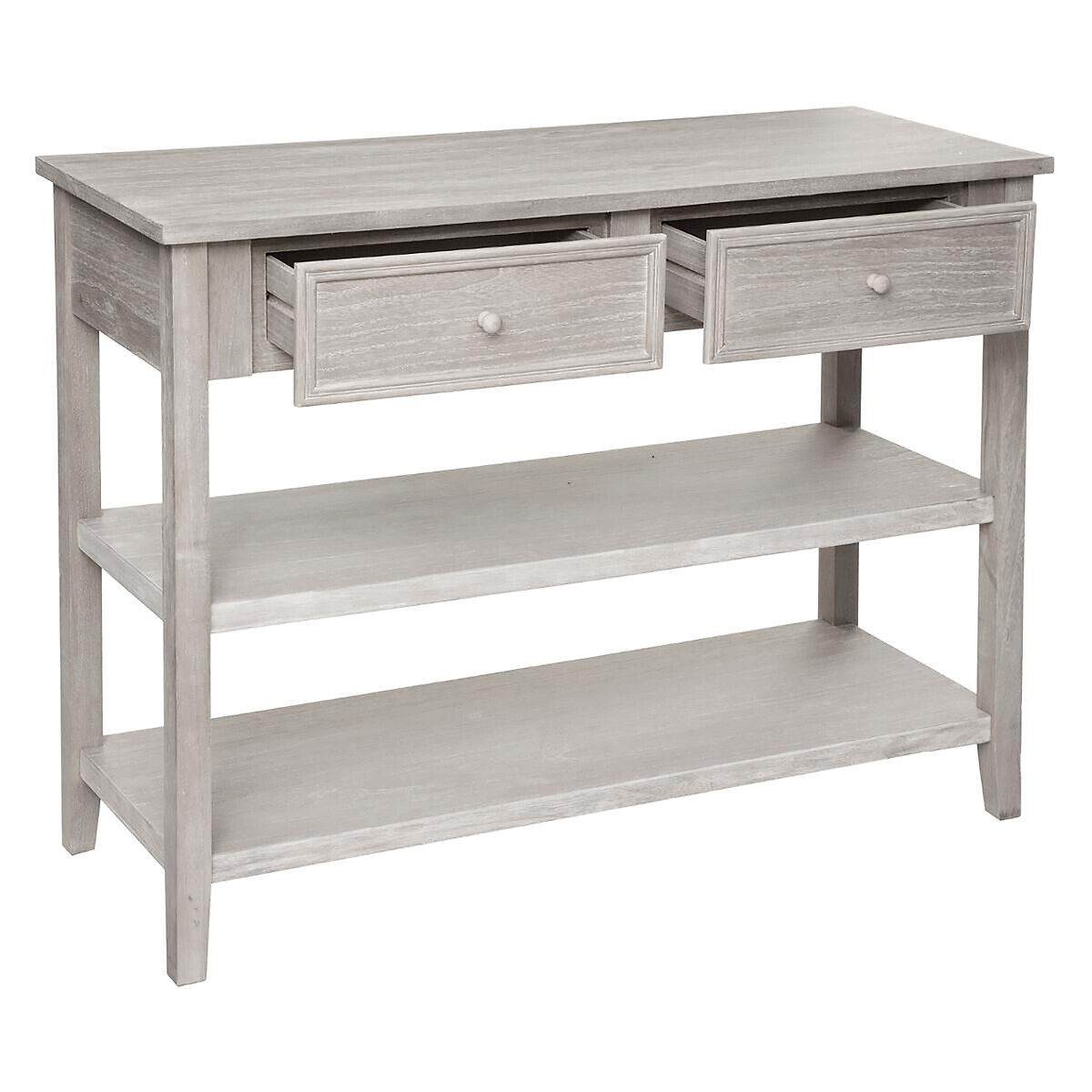 Consola com 2 gavetas CHARME cinza, , large