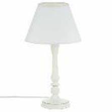 Table lamp LEO white in wood, , large