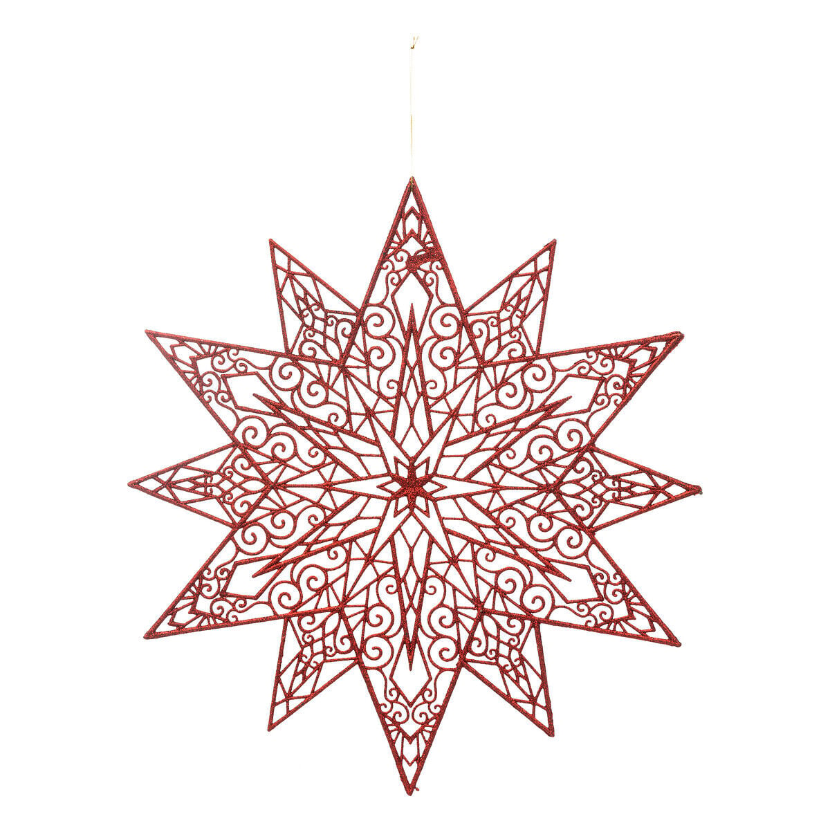 Estrela maxi vermelho 48cm, , large