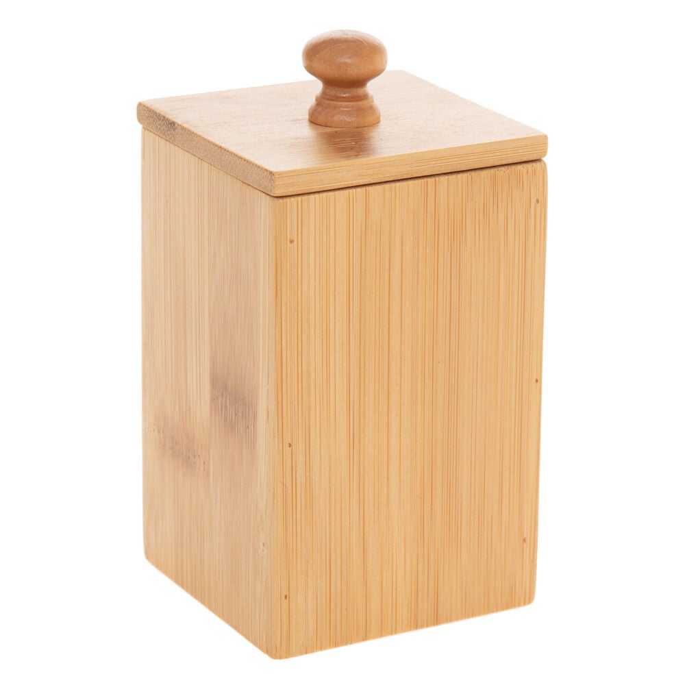 Conjunto de 3 acessórios wc e tabuleiro em bambu, , large