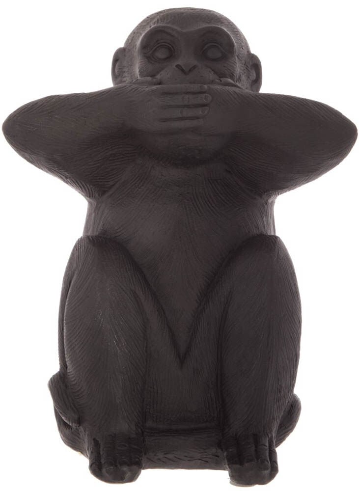Estatueta macaco sábio mudo, , large