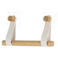 Portarrollos Papel Higiénico Bambú Y Asa