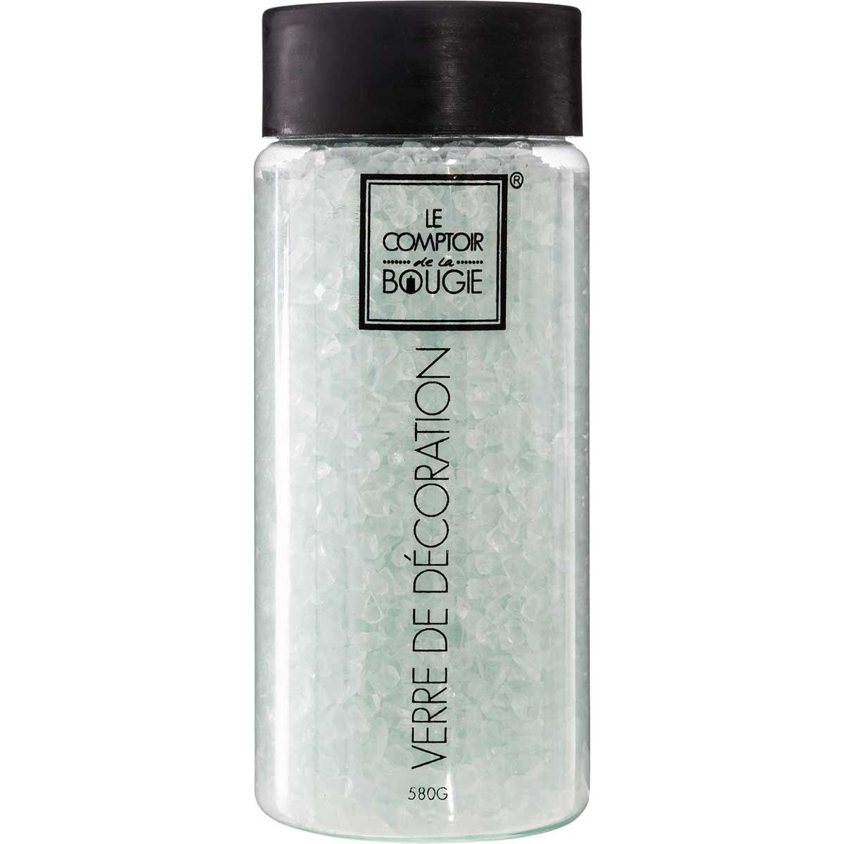 Pepitas de vidro decorativas transparente 580 gr, , large