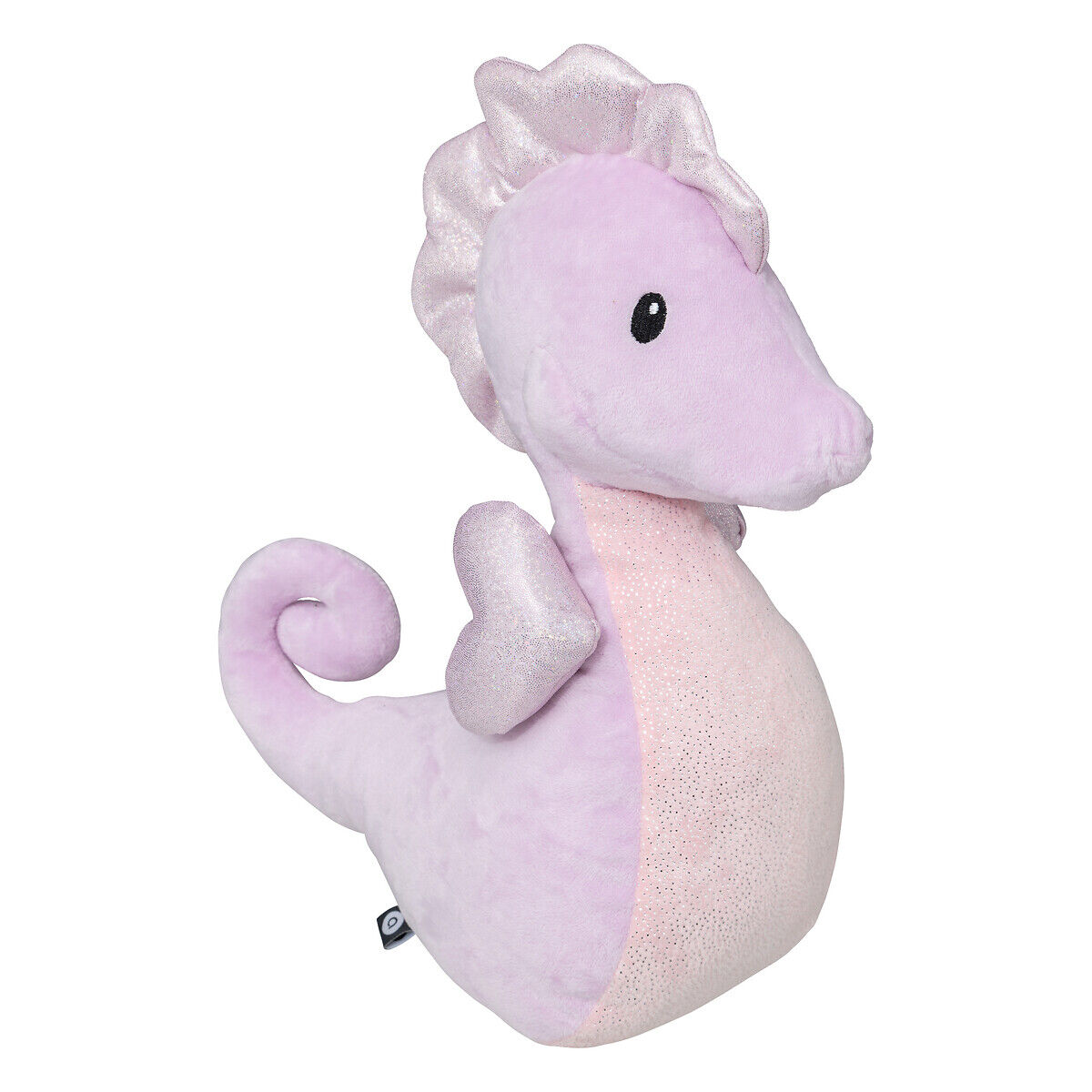 Peluche naia cavalo marinho rosa, , large