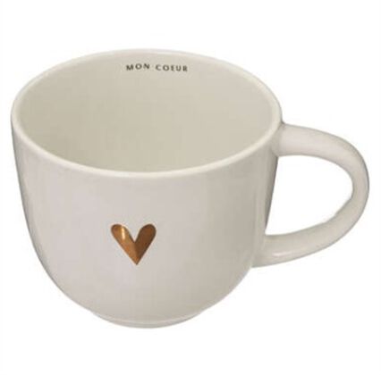 Taza THE FLORAL blanca 48cl, , large