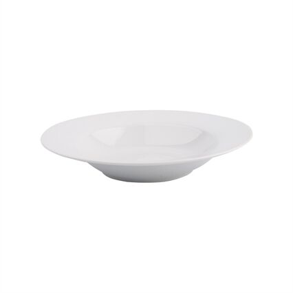 Prato de sopa GIZ branco em cerâmica 23cm, , large
