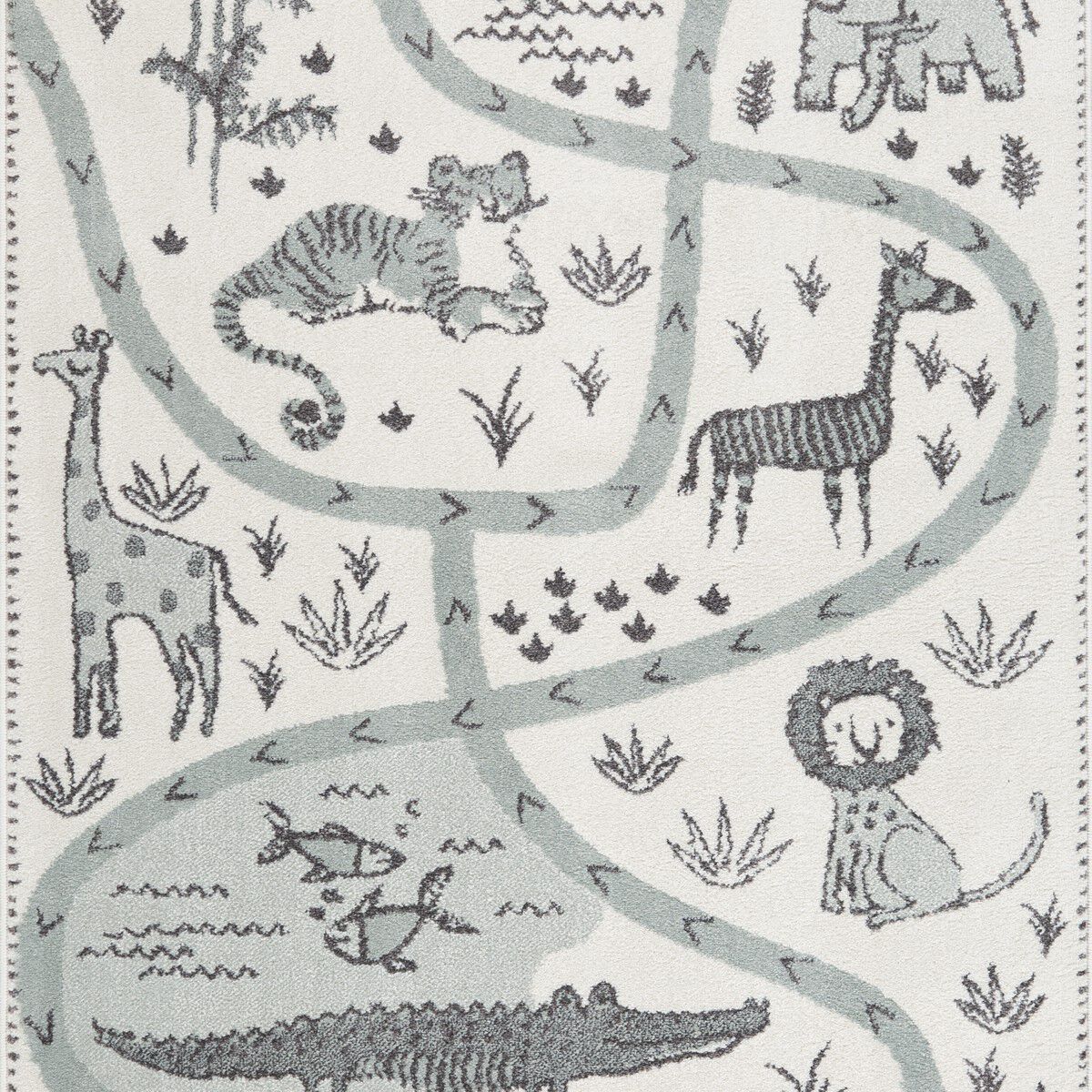 Alfombra Gio Savana Gris 133x190Cm, , large