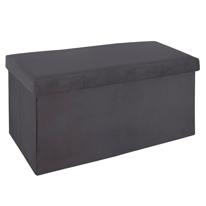 Puf Doble Con Almacenaje 76.6x38x37.5Cm, , large